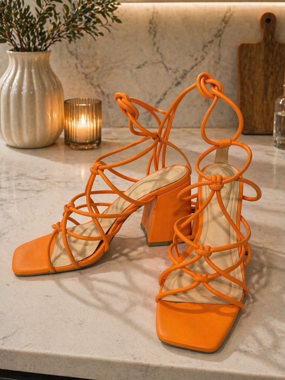 Jessica Simpson womens Ozias Lace Up Sandal